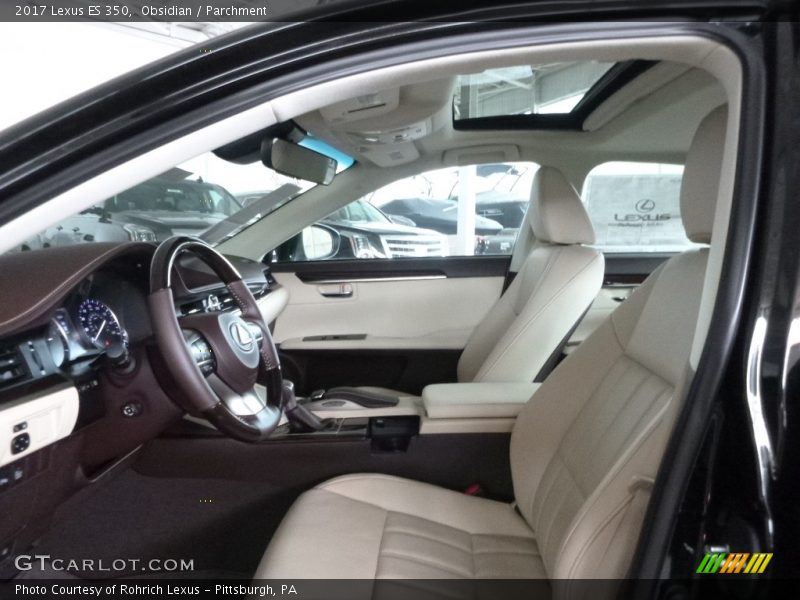 Obsidian / Parchment 2017 Lexus ES 350
