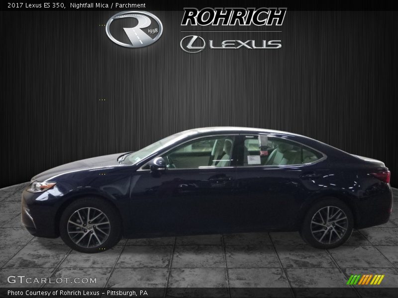 Nightfall Mica / Parchment 2017 Lexus ES 350
