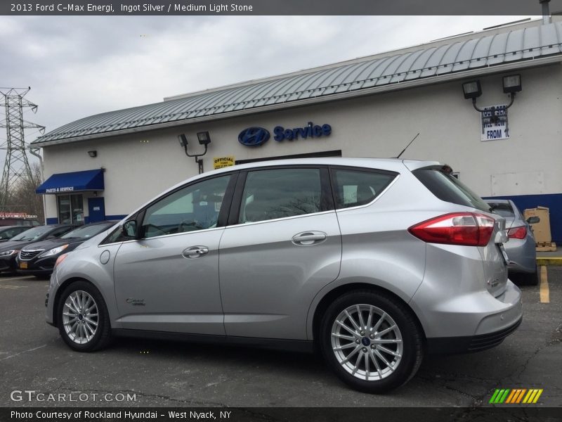 Ingot Silver / Medium Light Stone 2013 Ford C-Max Energi