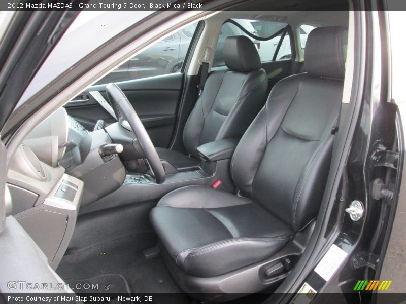 Black Mica / Black 2012 Mazda MAZDA3 i Grand Touring 5 Door