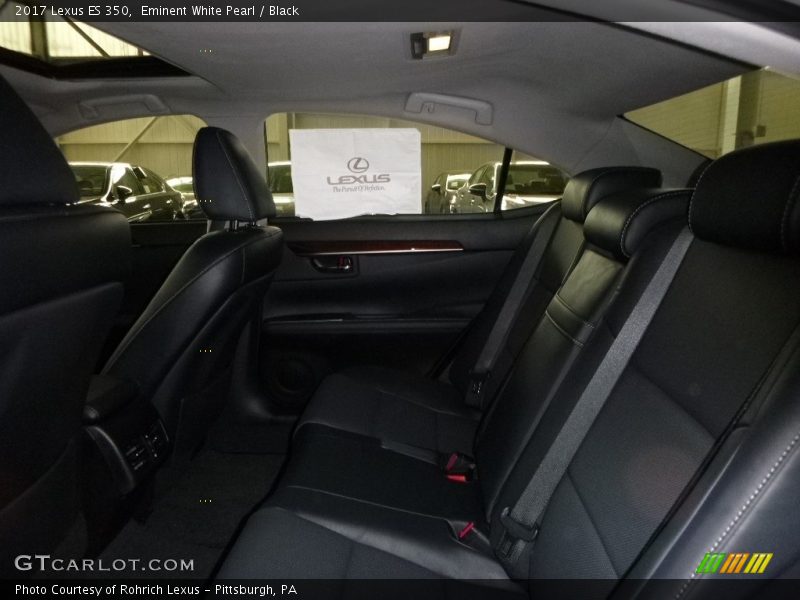 Eminent White Pearl / Black 2017 Lexus ES 350
