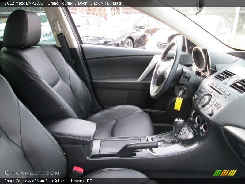Black Mica / Black 2012 Mazda MAZDA3 i Grand Touring 5 Door