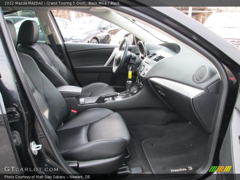 Black Mica / Black 2012 Mazda MAZDA3 i Grand Touring 5 Door