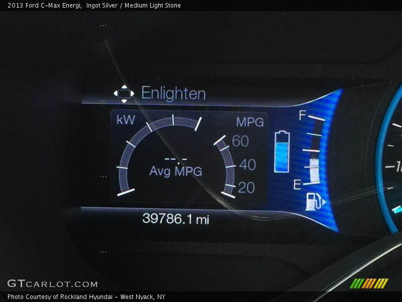 Ingot Silver / Medium Light Stone 2013 Ford C-Max Energi