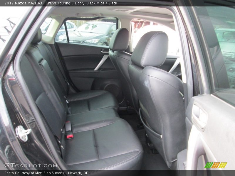 Black Mica / Black 2012 Mazda MAZDA3 i Grand Touring 5 Door