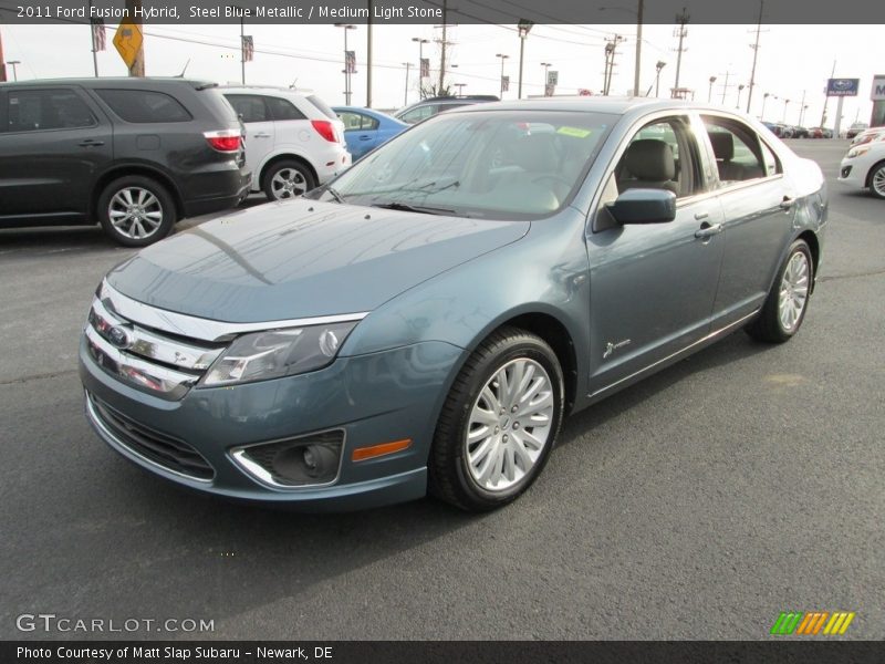 Front 3/4 View of 2011 Fusion Hybrid