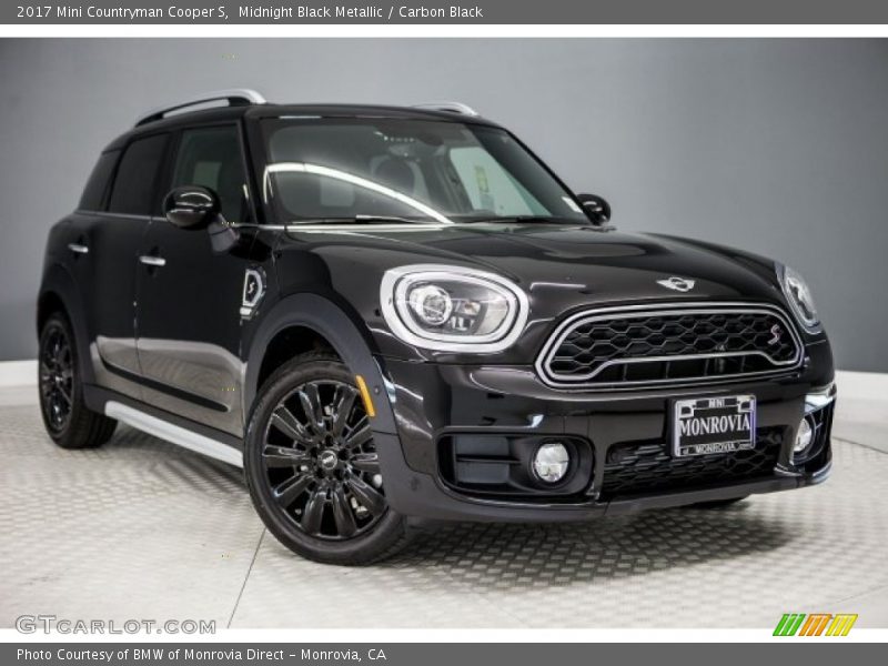 Midnight Black Metallic / Carbon Black 2017 Mini Countryman Cooper S