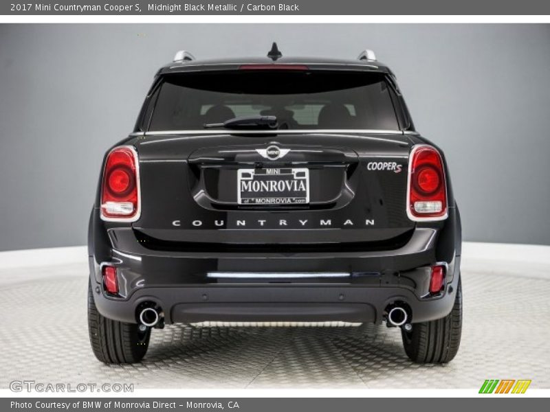 Midnight Black Metallic / Carbon Black 2017 Mini Countryman Cooper S