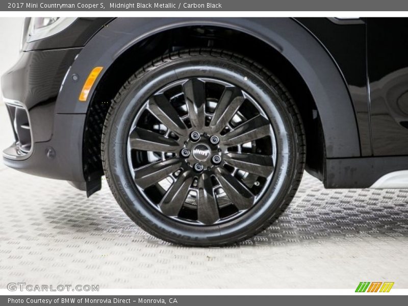 Midnight Black Metallic / Carbon Black 2017 Mini Countryman Cooper S