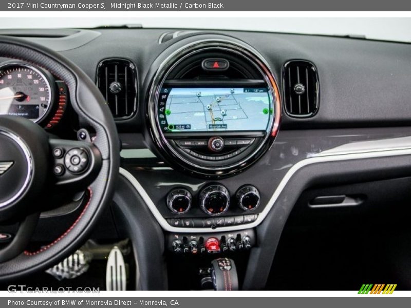 Controls of 2017 Countryman Cooper S
