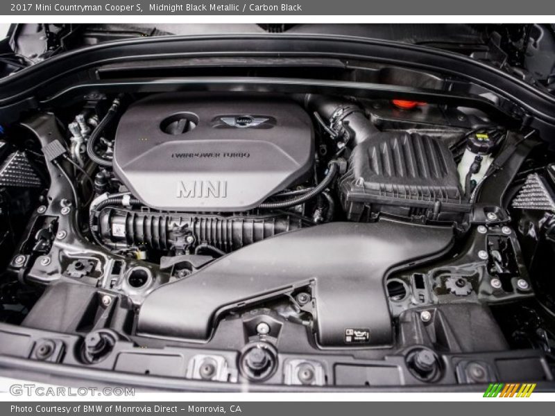  2017 Countryman Cooper S Engine - 2.0 Liter TwinPower Turbocharged DOHC 16-Valve VVT 4 Cylinder