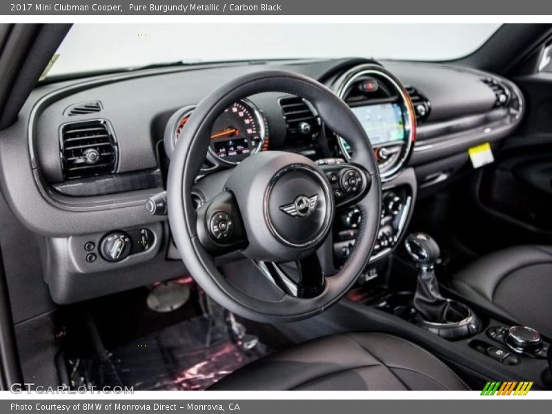 Pure Burgundy Metallic / Carbon Black 2017 Mini Clubman Cooper