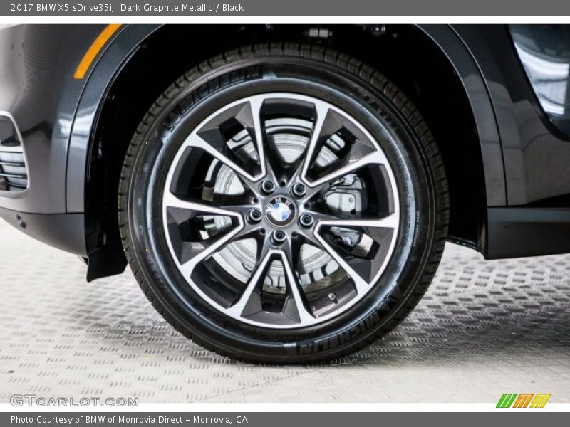Dark Graphite Metallic / Black 2017 BMW X5 sDrive35i