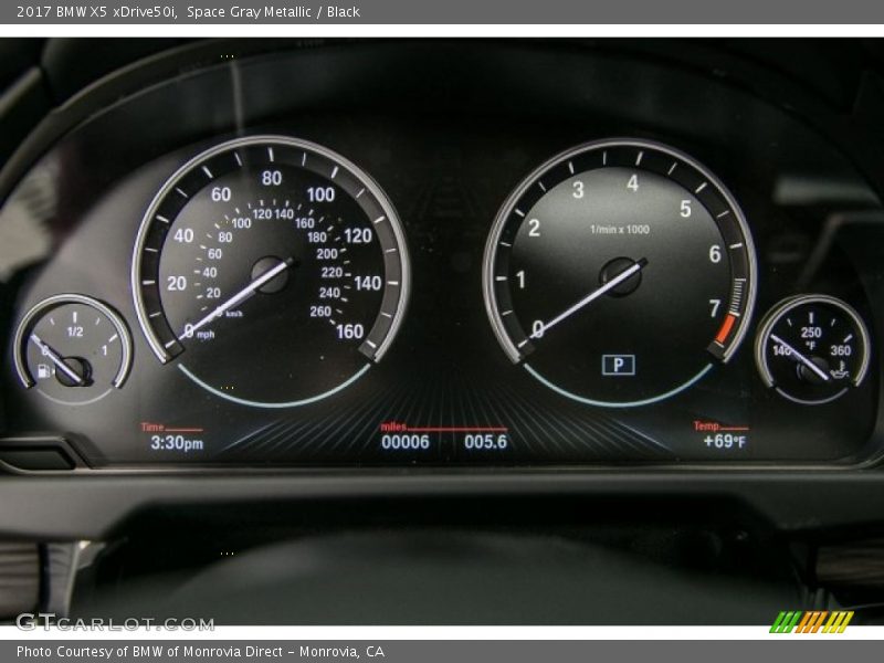  2017 X5 xDrive50i xDrive50i Gauges