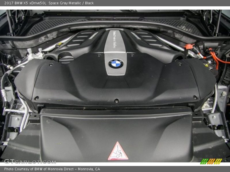  2017 X5 xDrive50i Engine - 4.4 Liter TwinPower Turbocharged DOHC 32-Valve VVT V8