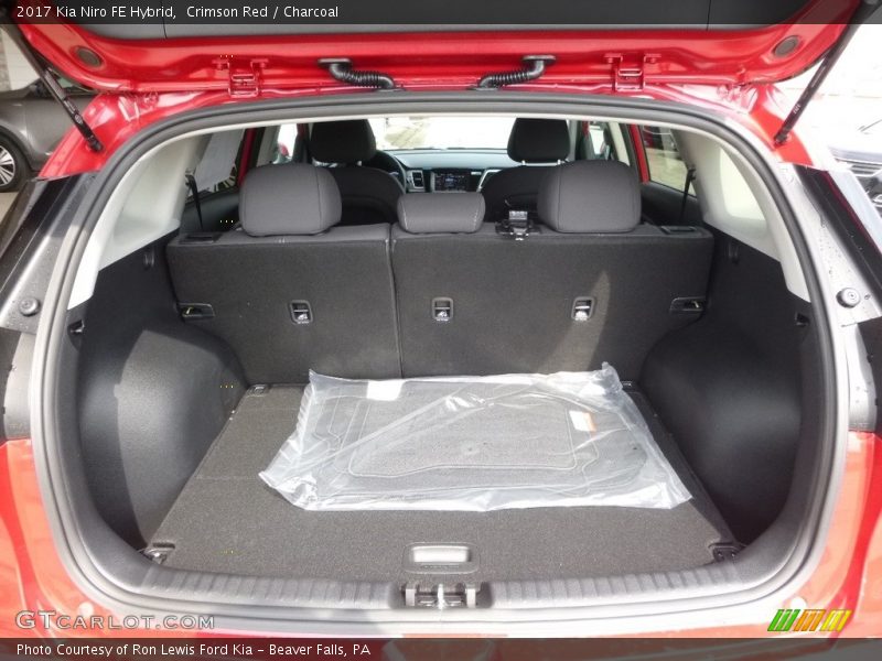 Crimson Red / Charcoal 2017 Kia Niro FE Hybrid