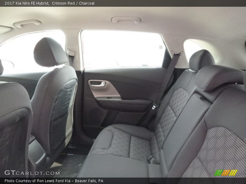 Crimson Red / Charcoal 2017 Kia Niro FE Hybrid