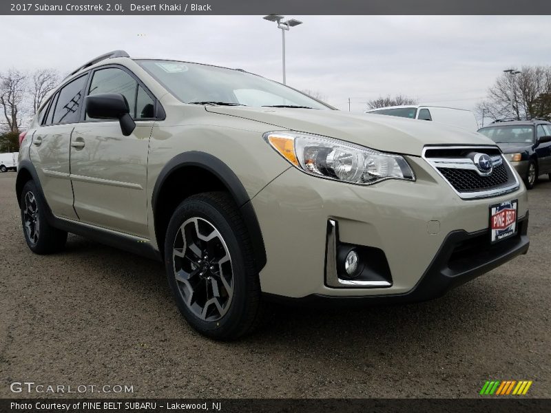 Desert Khaki / Black 2017 Subaru Crosstrek 2.0i