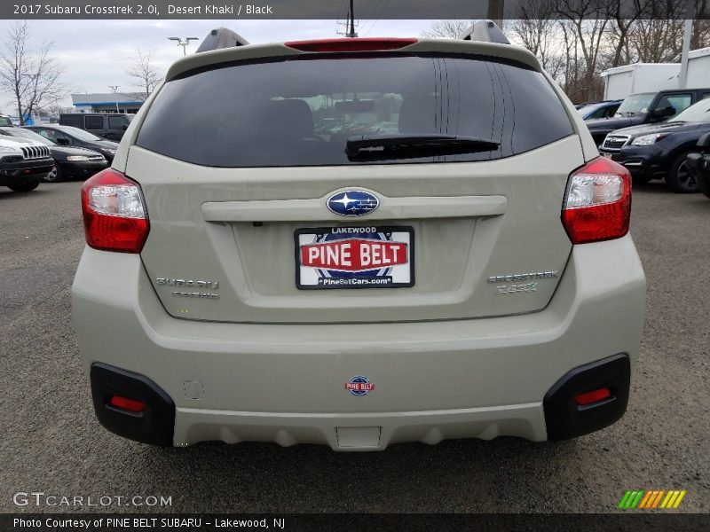 Desert Khaki / Black 2017 Subaru Crosstrek 2.0i