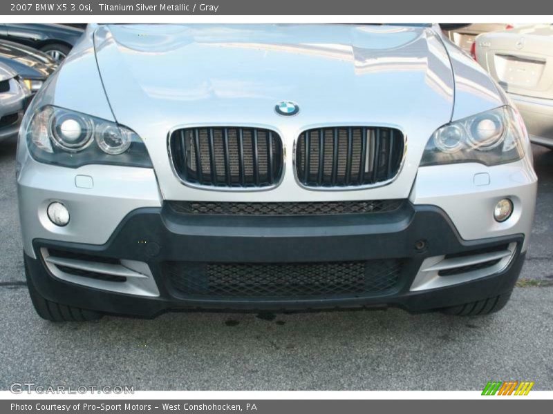 Titanium Silver Metallic / Gray 2007 BMW X5 3.0si