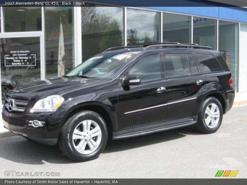 Black / Black 2007 Mercedes-Benz GL 450