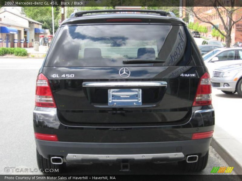 Black / Black 2007 Mercedes-Benz GL 450