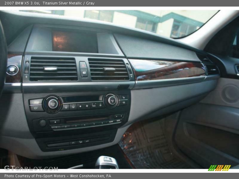 Titanium Silver Metallic / Gray 2007 BMW X5 3.0si