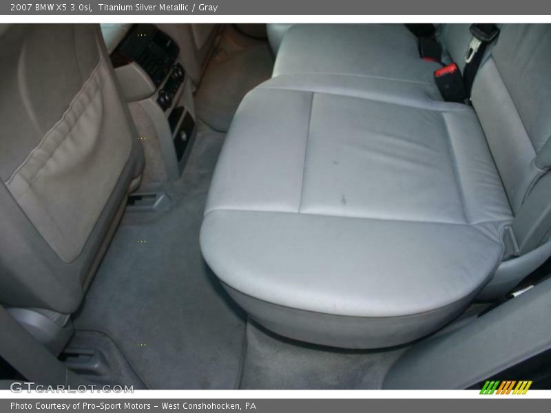 Titanium Silver Metallic / Gray 2007 BMW X5 3.0si