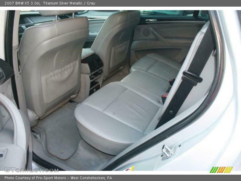 Titanium Silver Metallic / Gray 2007 BMW X5 3.0si