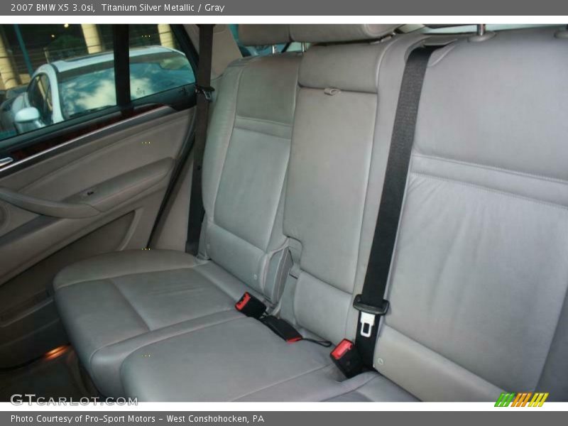 Titanium Silver Metallic / Gray 2007 BMW X5 3.0si