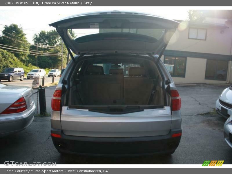 Titanium Silver Metallic / Gray 2007 BMW X5 3.0si