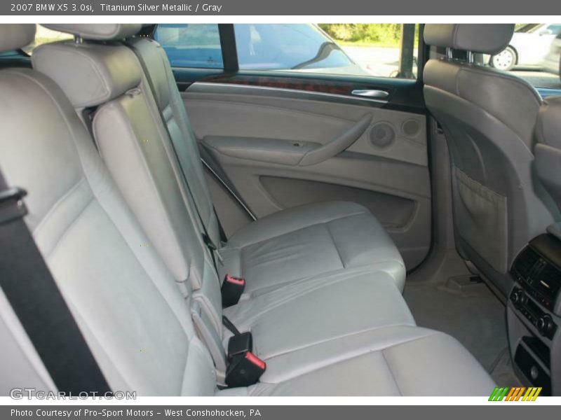 Titanium Silver Metallic / Gray 2007 BMW X5 3.0si