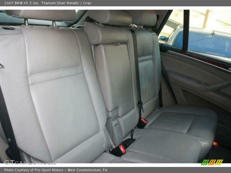 Titanium Silver Metallic / Gray 2007 BMW X5 3.0si
