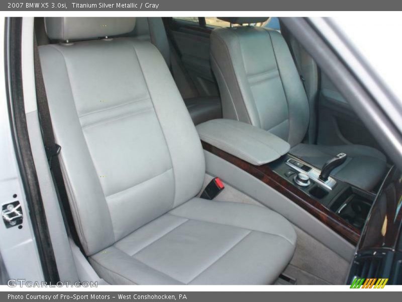 Titanium Silver Metallic / Gray 2007 BMW X5 3.0si