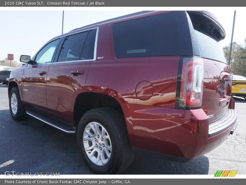 Crimson Red Tintcoat / Jet Black 2016 GMC Yukon SLT
