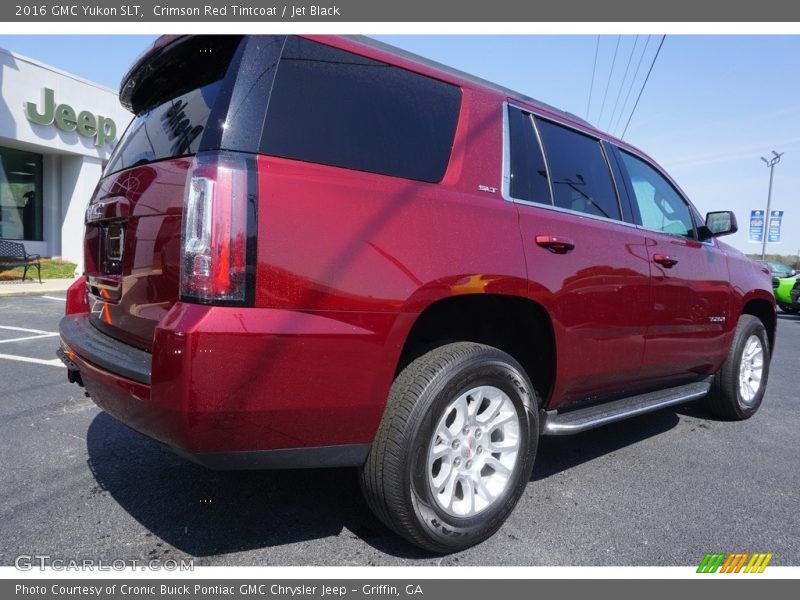 Crimson Red Tintcoat / Jet Black 2016 GMC Yukon SLT