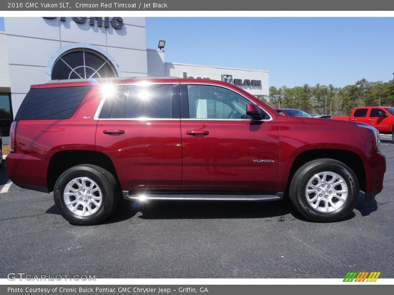 Crimson Red Tintcoat / Jet Black 2016 GMC Yukon SLT