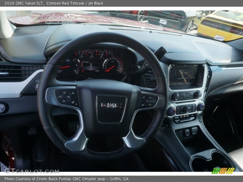 Crimson Red Tintcoat / Jet Black 2016 GMC Yukon SLT
