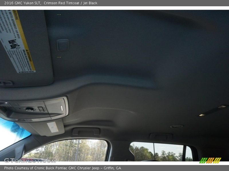 Crimson Red Tintcoat / Jet Black 2016 GMC Yukon SLT