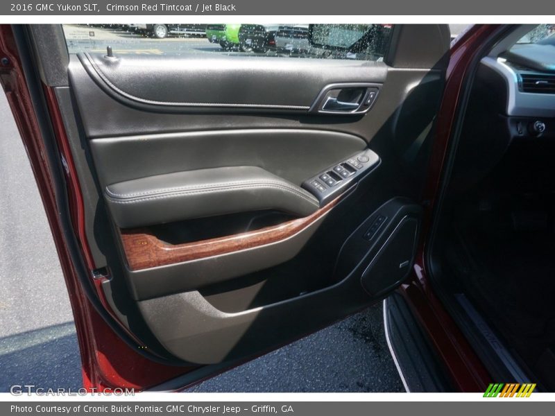Crimson Red Tintcoat / Jet Black 2016 GMC Yukon SLT