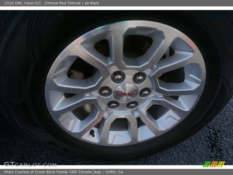 Crimson Red Tintcoat / Jet Black 2016 GMC Yukon SLT