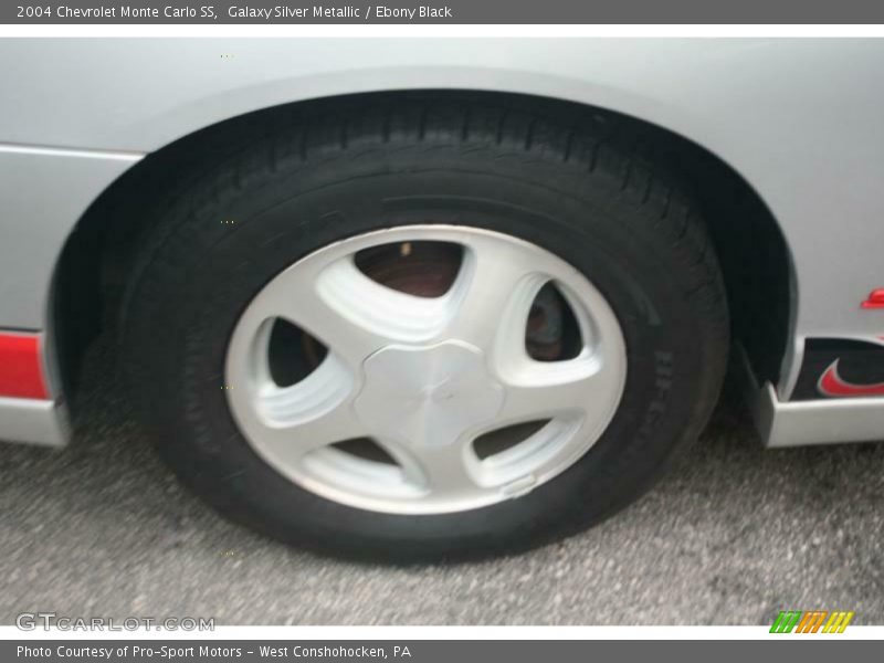 Galaxy Silver Metallic / Ebony Black 2004 Chevrolet Monte Carlo SS