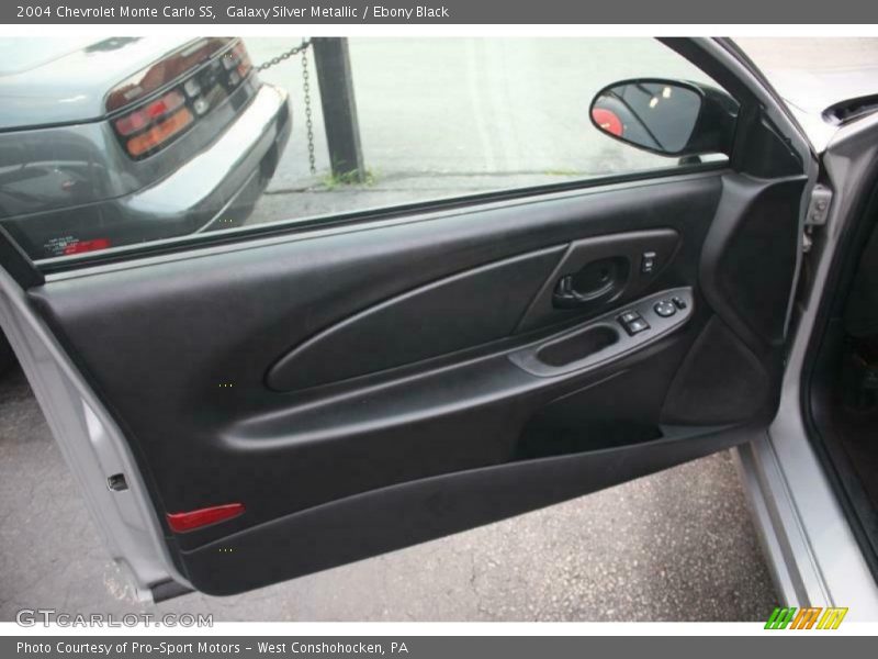 Galaxy Silver Metallic / Ebony Black 2004 Chevrolet Monte Carlo SS