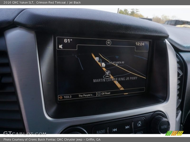 Crimson Red Tintcoat / Jet Black 2016 GMC Yukon SLT