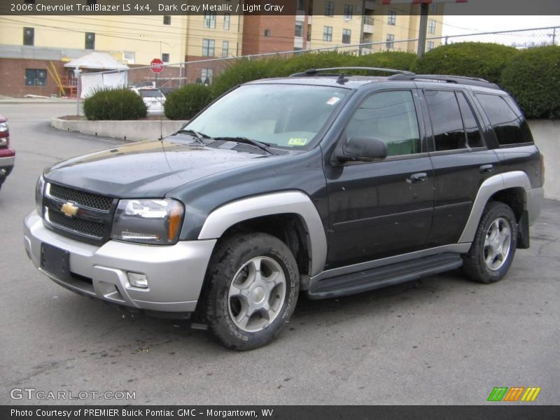 Dark Gray Metallic / Light Gray 2006 Chevrolet TrailBlazer LS 4x4
