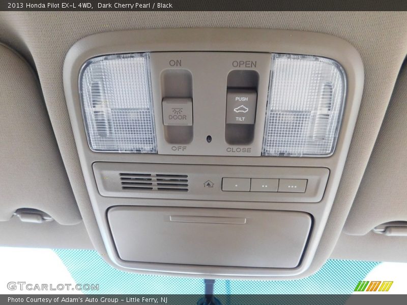 Dark Cherry Pearl / Black 2013 Honda Pilot EX-L 4WD