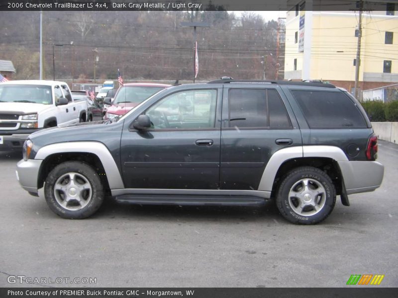 Dark Gray Metallic / Light Gray 2006 Chevrolet TrailBlazer LS 4x4