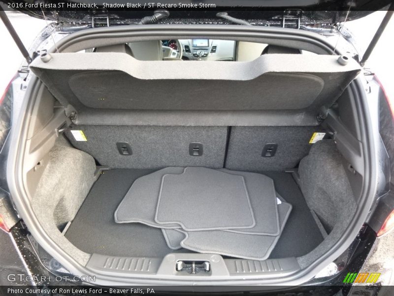 Shadow Black / ST Recaro Smoke Storm 2016 Ford Fiesta ST Hatchback