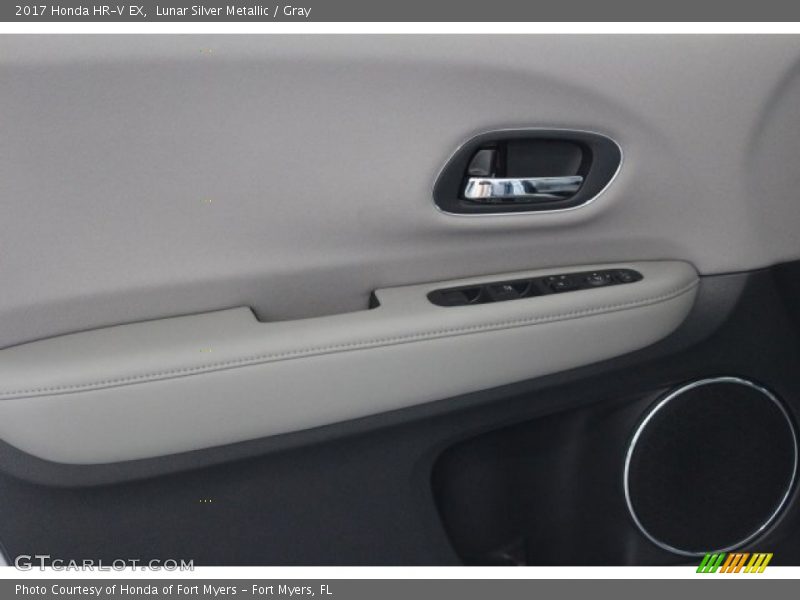Lunar Silver Metallic / Gray 2017 Honda HR-V EX