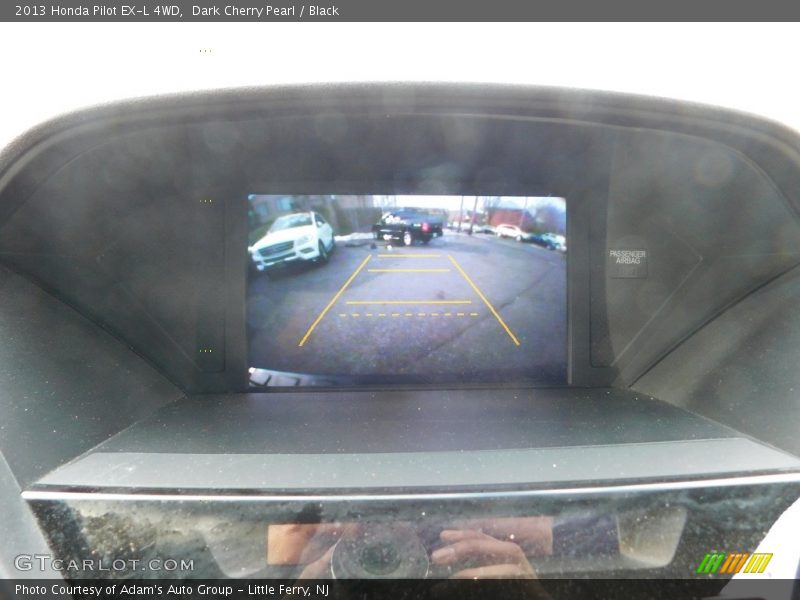 Dark Cherry Pearl / Black 2013 Honda Pilot EX-L 4WD